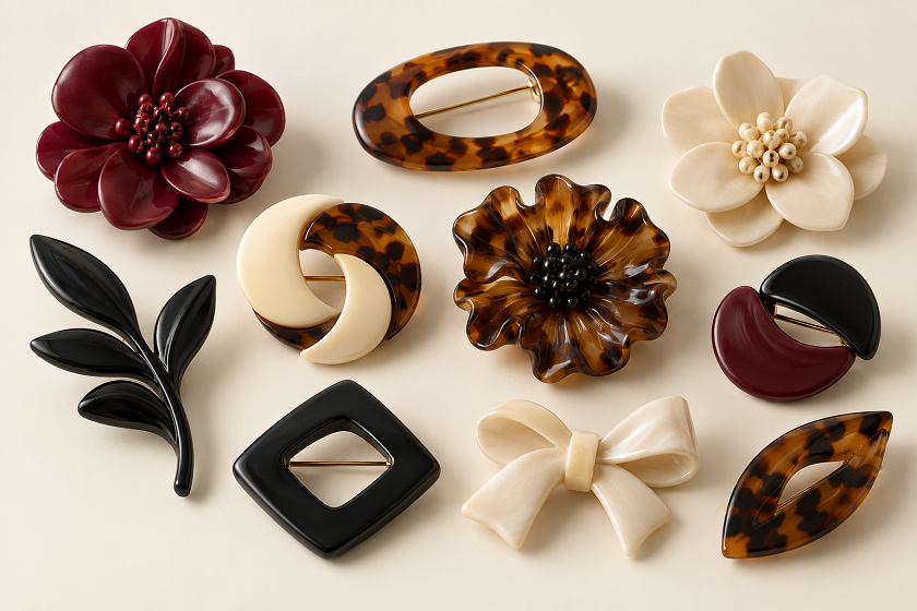 Spille decorative in poliestere