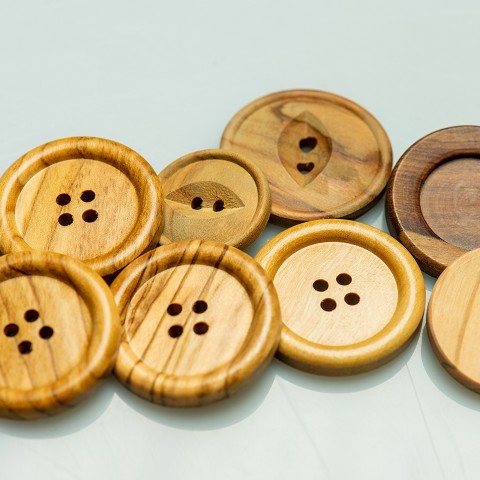 Bottoni in legno